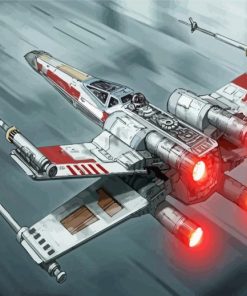 X Wing Vehicle Paint By Numbers