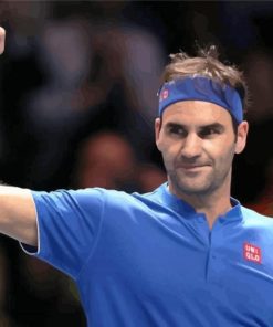 Roger Federer Paint By Numbers