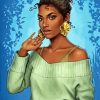 Modern Princess Tiana Paint By Numbers