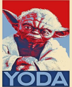 Yoda Poster Paint By Numbers