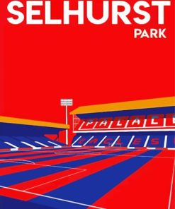 Selhurst Park Stadium Paint By Numbers