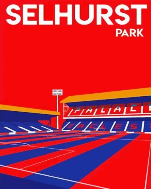 Selhurst Park Stadium Paint By Numbers