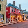 Marblehead Town Buildings Paint By Numbers