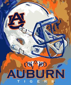 Auburn Tigers Team Pride Paint By Numbers