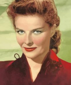 Actress Katharine Hepburn Paint By Numbers art