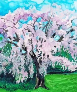 Weeping Cherry Tree Paint By Number