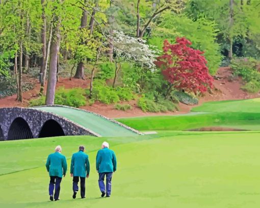 Amen Corner Augusta National Paint By Number